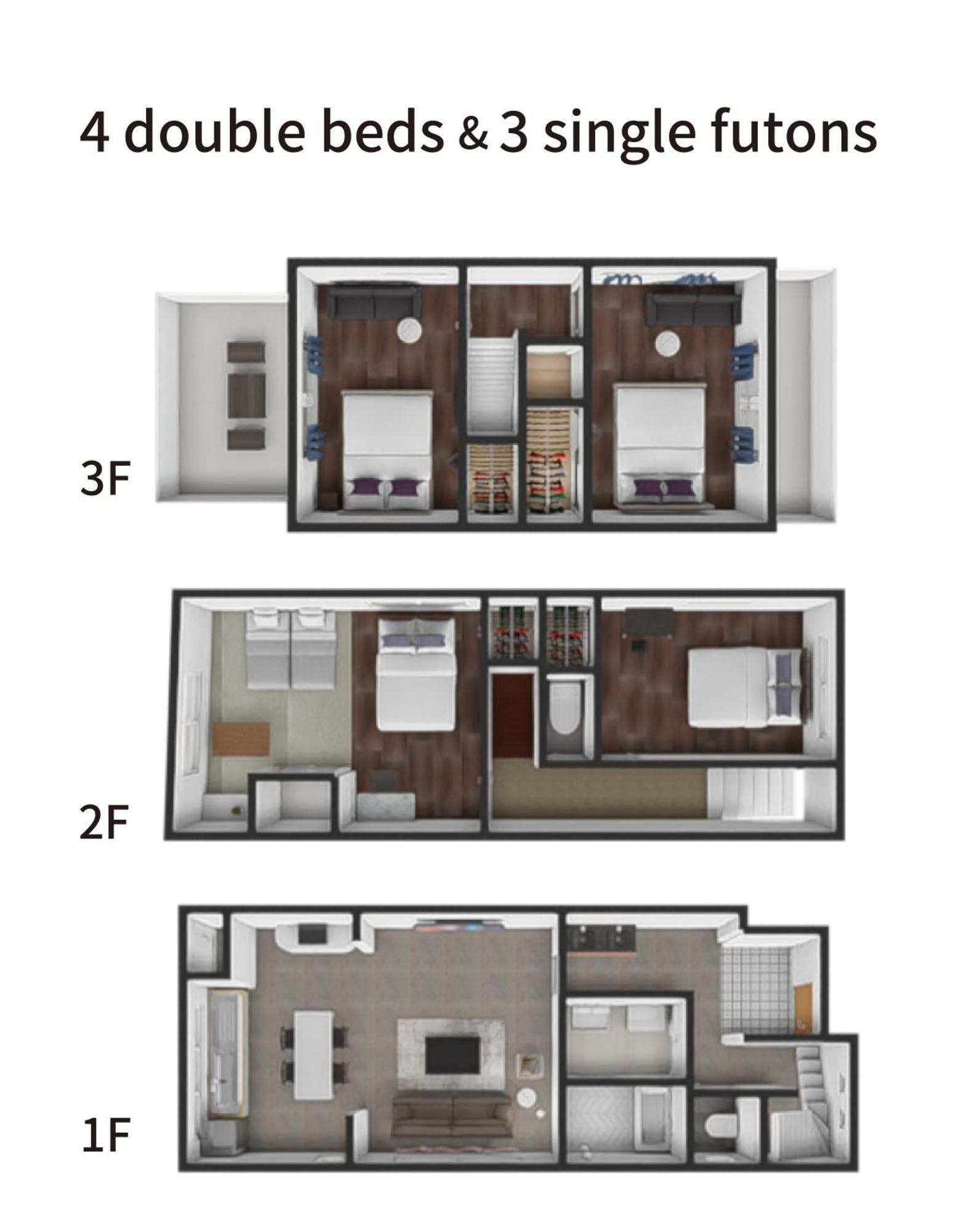 Bijou Suites Dapper Ōsaka Exterior foto
